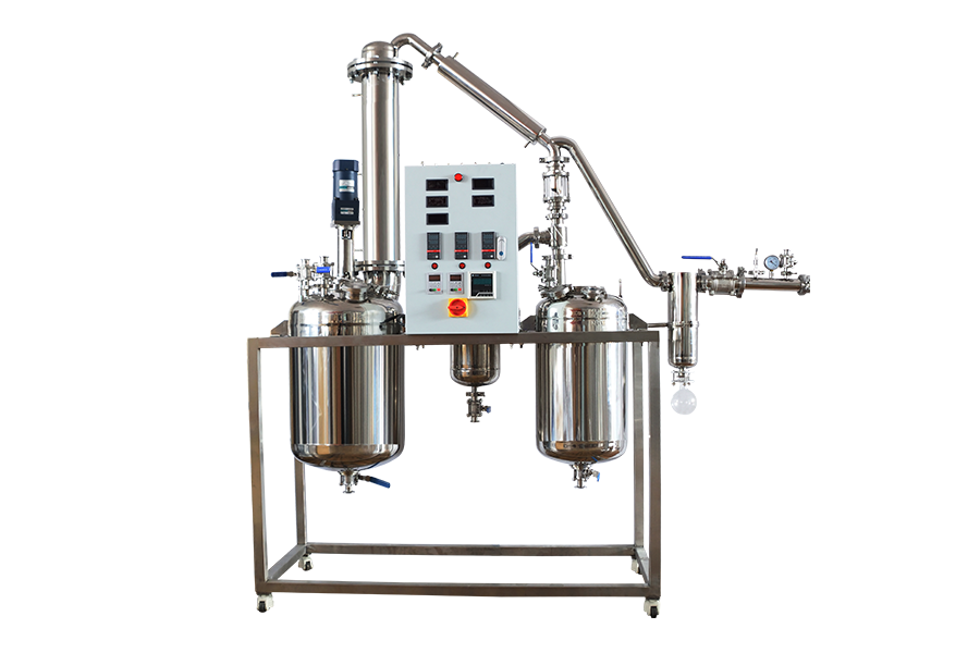 75L Stainless Steel Fractional Distillation Equipment Ready For Shipping To Slovenia