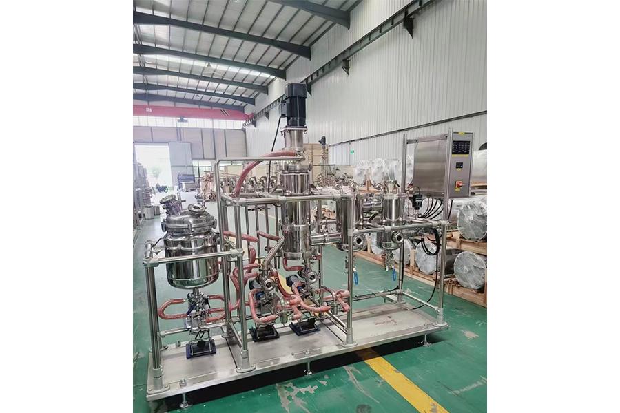 7inch Stainless Steel Wiped Film Molecular Distillation Equipment Shipping to Poland