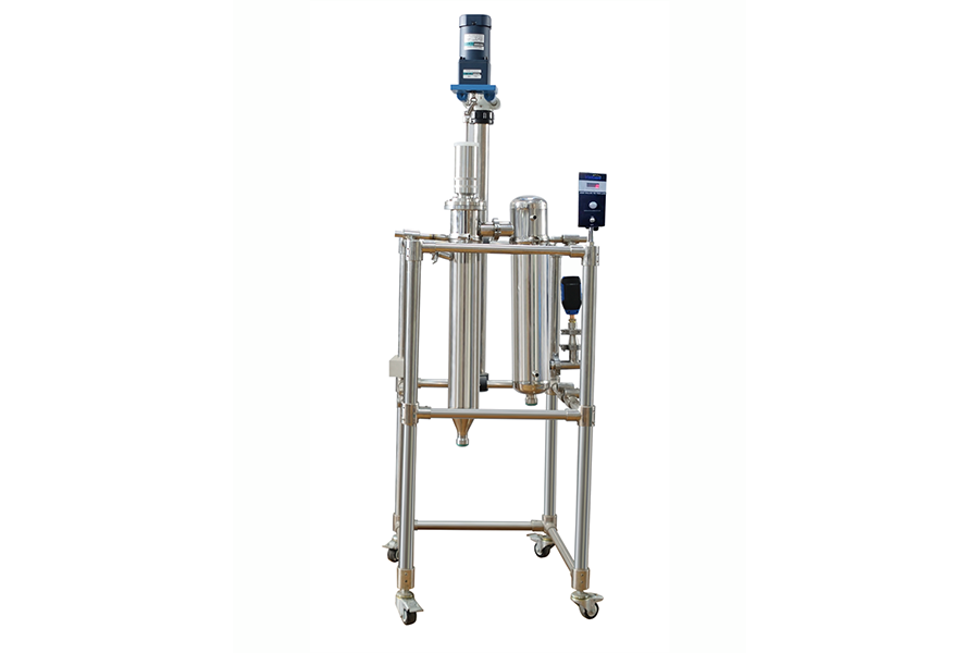 Customized Stainless 3" Steel Wiped Film Evaporator to Australia
