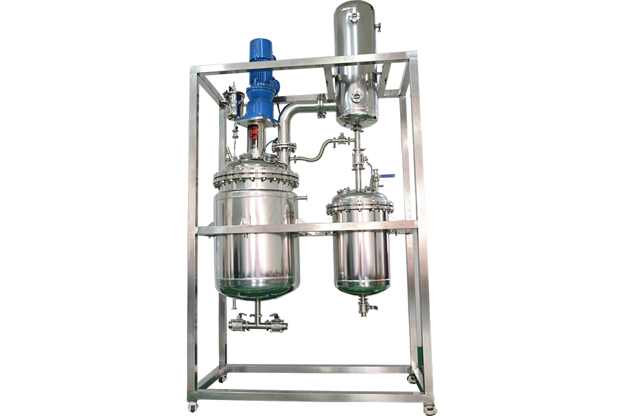 100L double jacketed stainless steel reactor with insulation layer was finished, ready for shipping to Spain